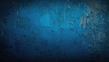 Detailed view of a textured blue surface