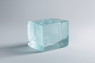 Ice can appear transparent or have a bluish tint based on its impurities.