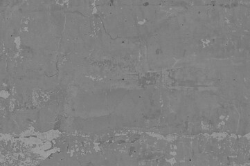 Fototapeta premium White worn marks and tiny holes on a gray cement surface