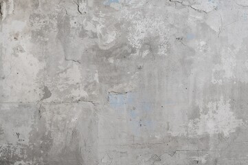 Obraz premium Rough gray concrete plaster surface with a gritty texture