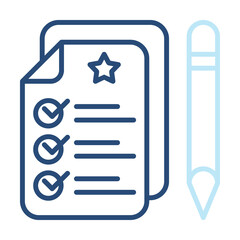 Correct Icon Color Outline Style. Vector Illustration Design