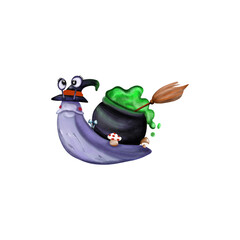 Snail in a hat