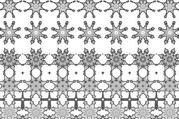 A seamless floral vector pattern for wallpaper, textile, or fabric design with a vintage black flower illustration and ornate damask texture