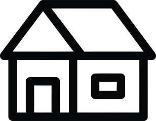 Construction and Real Estate Line Icon Set. An assortment of outline icons pertaining to real estate, purchasing, renting, homes, and homes. Linear Business Symbols in an Editable Stroke Vector Illust