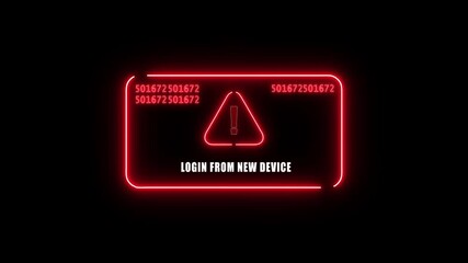  System  Alert. Warning security breach computer hacking warning message hacked Warning symbol on the screen privacy protection data hacking malware virus Danger sign. 
