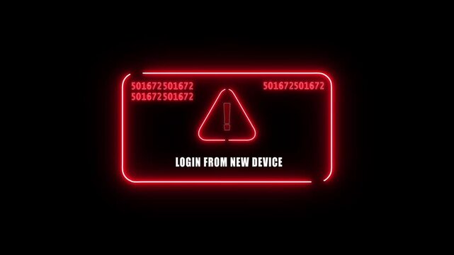  System  Alert. Warning security breach computer hacking warning message hacked Warning symbol on the screen privacy protection data hacking malware virus Danger sign. 