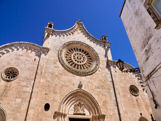 Ostuni Cathedral. Duomo di Santa Maria Assunta. Ostuni, Puglia, Italy, Europe