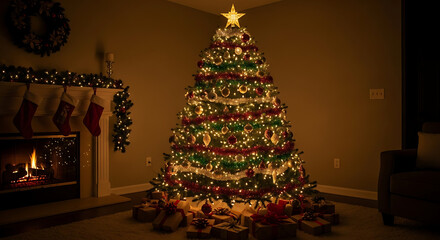 Fototapeta premium christmas tree