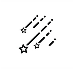 Sparkle Star Shine Vector Set. Star Doodles, Shine, Bright Flash, and Sparkle Symbols are all included in these glittering star icons. Vector illustration of a star shining and sparkling