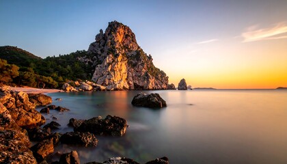 Dramatic coastal sunrise