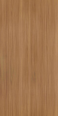 Naklejka premium Dark brown vertical wood grain texture for furniture, flooring, paneling, and interior design. This natural, polished timber surface showcases a rich pattern, ideal for material reference. 