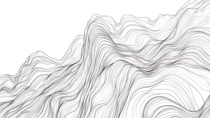 Black and white illustration of a mountain, suitable for editorial or educational use