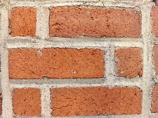 red brick wall