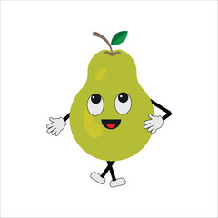 Cartoon Pear