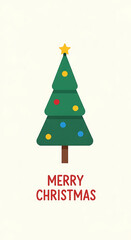 christmas tree illustration