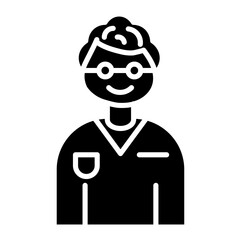 Grandmother Vector Icon