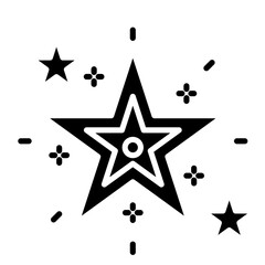 Starred Vector Icon