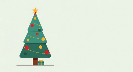 christmas tree illustration