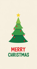 christmas tree illustration