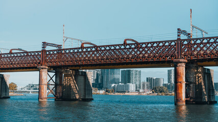 Fototapeta premium train bridge 