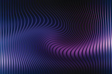 Illustration of an abstract image featuring a captivating blend of pink and blue waves, creating a visually stunning and dynamic pattern that evokes a sense of energy and movement