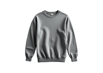 Gray Crewneck Sweatshirt Mockup