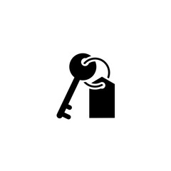 vector illustration of a key