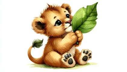 Cute cartoon animal