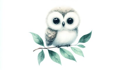 Obraz premium Cute cartoon animal