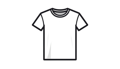 Simple white t-shirt graphic (1)