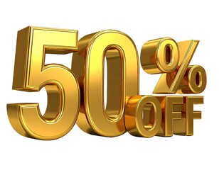 Gold 50% Off Sale