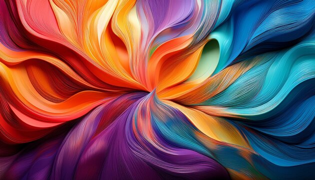 Amazing Colorful Abstract Texture