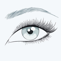 moonlit wonder gazer soft graphite portrait with layered starry silver-blue irises radial gradients delicate lashes quiet awe expressive face for stickers children's books editorial and app avatars