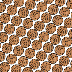 Takraw ball pattern 