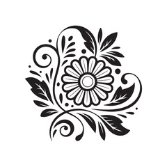 vector floral ornament