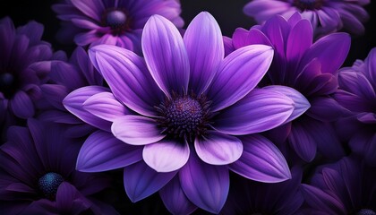 Dark Purple Flower