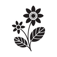 vector illustration of a flower