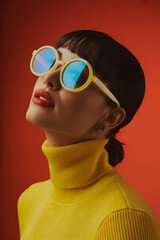 A Striking Fashion Portrait Captured in Style