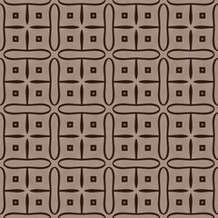 Brown vintage geometric shape seamless pattern texture design wallpaper