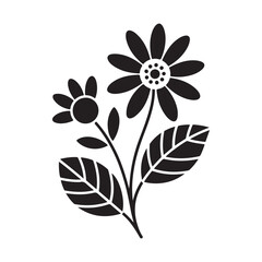 vector illustration of a flower