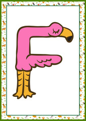 Animal Alphabet Flash Cards