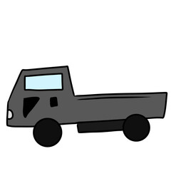 truck simple illustration
トラック　車　シンプル　イラスト