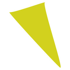 Yellow Triangle Graphic