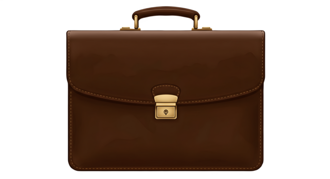 Realistic vector briefcase collection illustration with stylish business accessories, leather portfolio case, office document bag, professional luggage storage for businessmen and travel essentials - Powered by Adobe