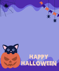 halloween greeting card