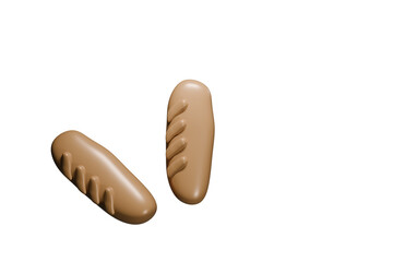 bun, chocolate, food, dessert, sweet, cake, candy, brown, snack, cream