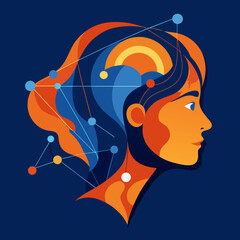 Data and AI Conceptual Vector Art