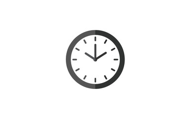 Clock icon showing ten o'clock on a white background.