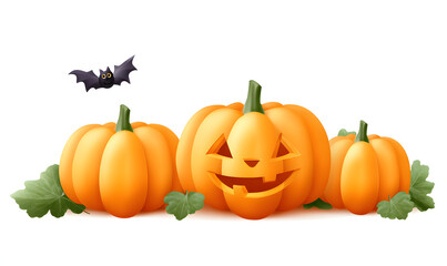 cute Halloween theme, generation AI 