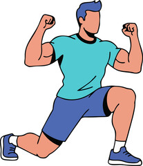 body builder. sporty men. men on sport. gym. fitnes. diet. strong men with burble. on fire men. healthy activity. flat illustration